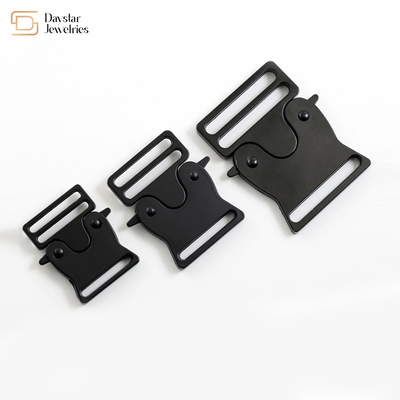 Metal Buckle Quick Side Release Clasp Adjustable Belt Webbing Pet Collar Backpack