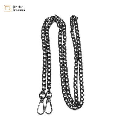 Crossbody / Handbag Replacement Wallet Chain Strap With Metal Buckles